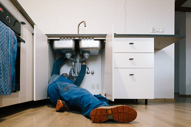 Professional Drain Cleaning technician working in South Salem, NY